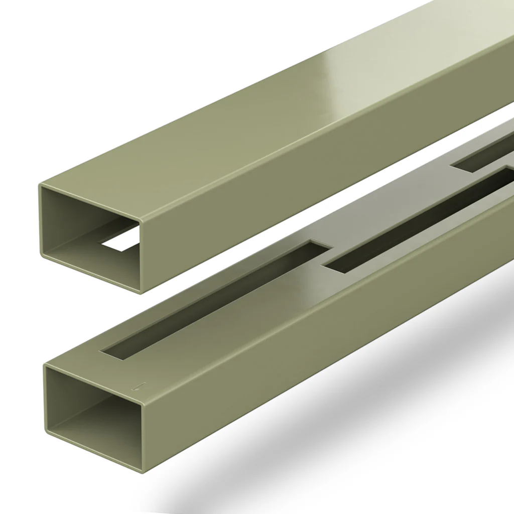 DuraPost VENTO® RAILS FOR UP TO 900MM HEIGHT | 1829MM ANTHRACITE GREY (PK2) - Image 2