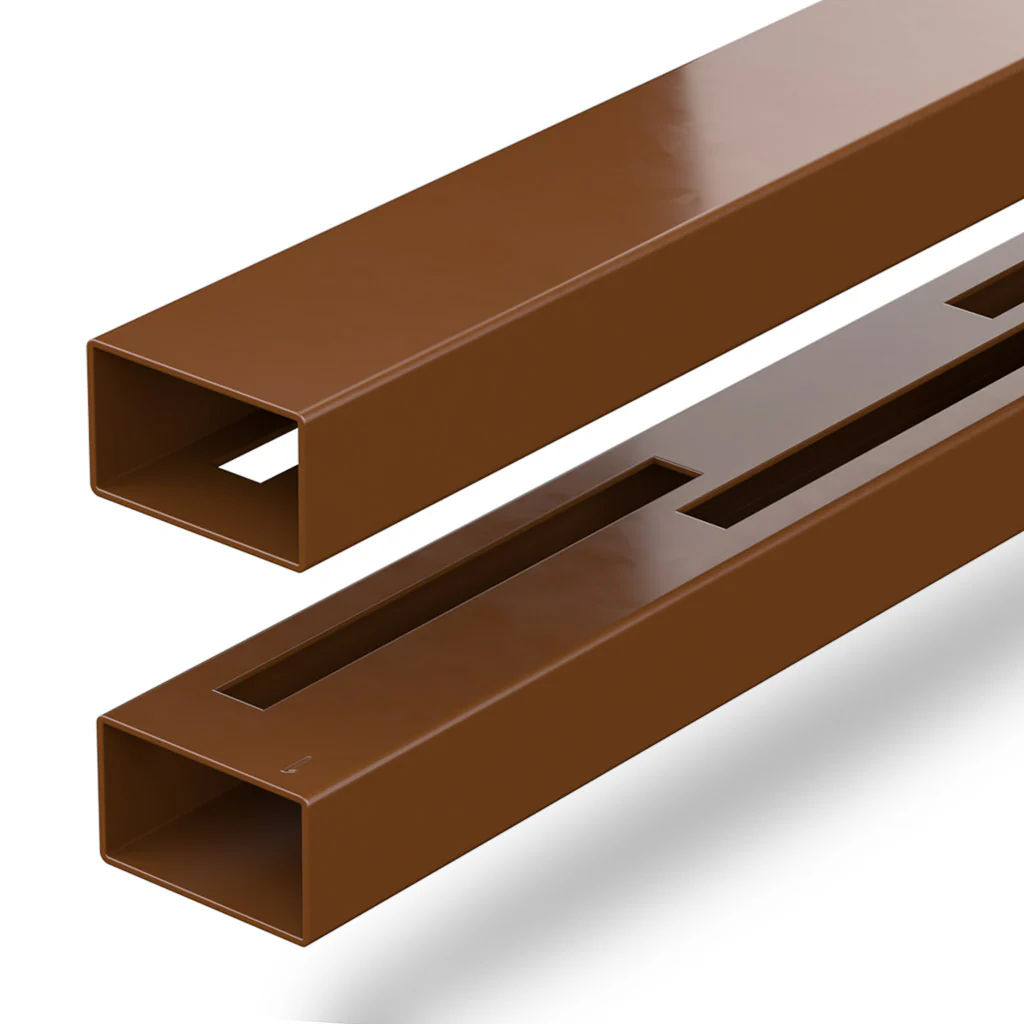 DuraPost VENTO® RAILS FOR UP TO 900MM HEIGHT | 1829MM ANTHRACITE GREY (PK2) - Image 3