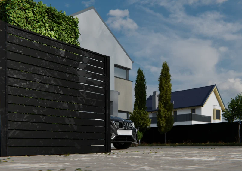 DuraPost HORIZON® ALUMINIUM SCREEN PANEL (PACK 5 BOARDS) | 1.82M X 0.6M BLACK - Image 3